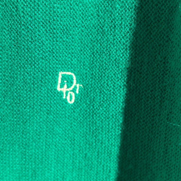 Christian Dior Monsieur Cardigan Green Men’s XL Excellent Condition - Picture 4 of 5